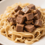 easy beef and noodles crock pot