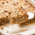 Banana Baked Oatmeal with Greek Yogurt