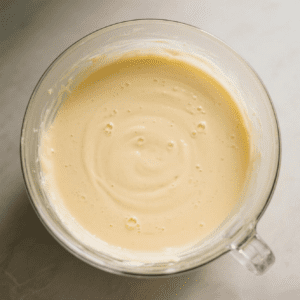 Mash the bananas and mix the all wet ingredients