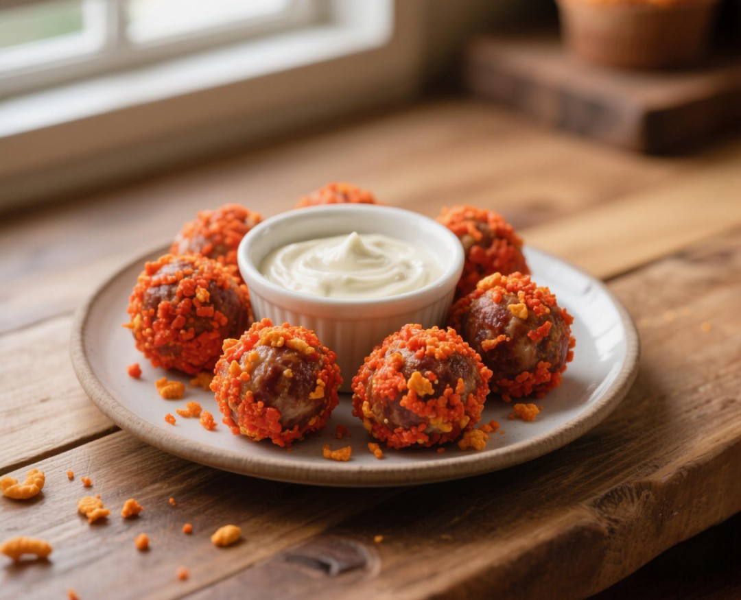 boudin balls hot cheetos