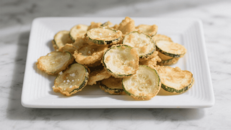 This North Italia Zucca Chips Recipe is super easy to make, crisp and light, and full of flavor, with summer squash seasoned with herbs and spices for a delicious snack you can feel good about making at home.