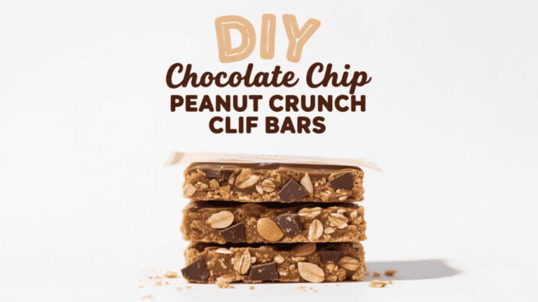Make your own homemade clif bars using only a few simple ingredients. They are gluten and refined-sugar free, so they work well as a healthy snack.
