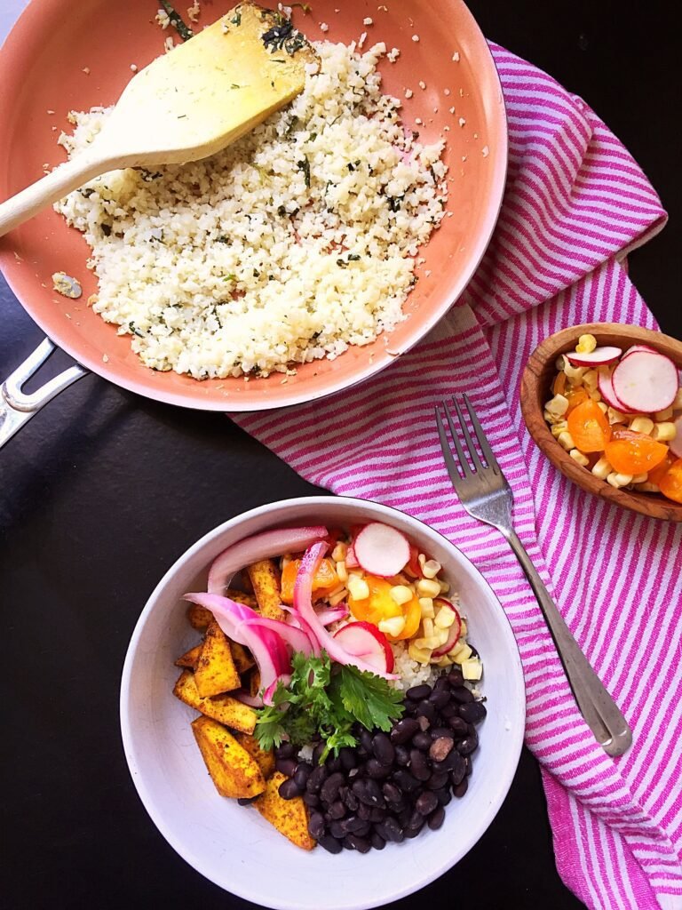 {Vegan + GF} Plant-Based Protein-Packed Burrito Bowls – Whisk & Shout