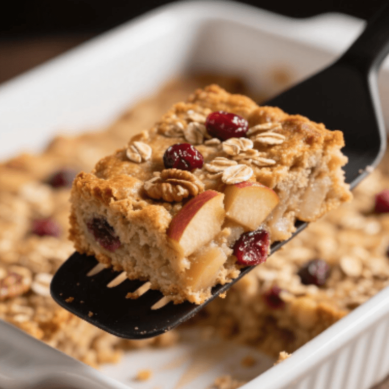 Baked apple oatmeal is a warm, comforting breakfast you can prepare in advance. It’s simple to make, naturally wholesome, and ideal for busy mornings.