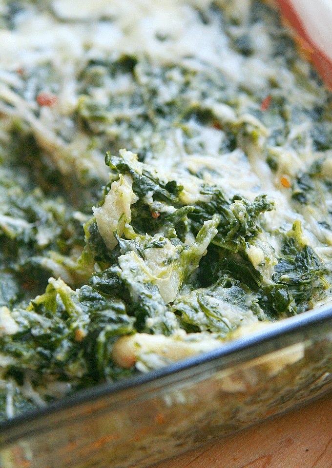 Healthy Hot Spinach Dip – Amy in the Kitchen