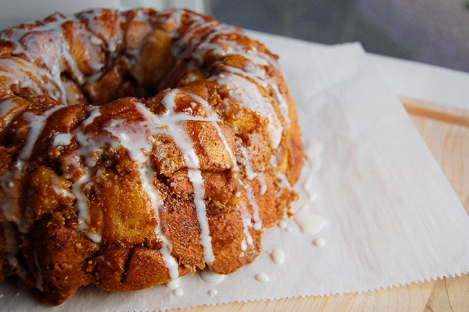 Pumpkin Cream Cheese Monkey Bread – Amy in the Kitchen