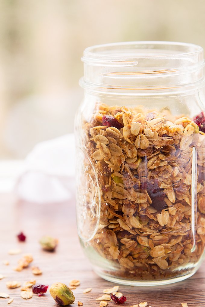 Pistachio Coconut Granola – Amy in the Kitchen