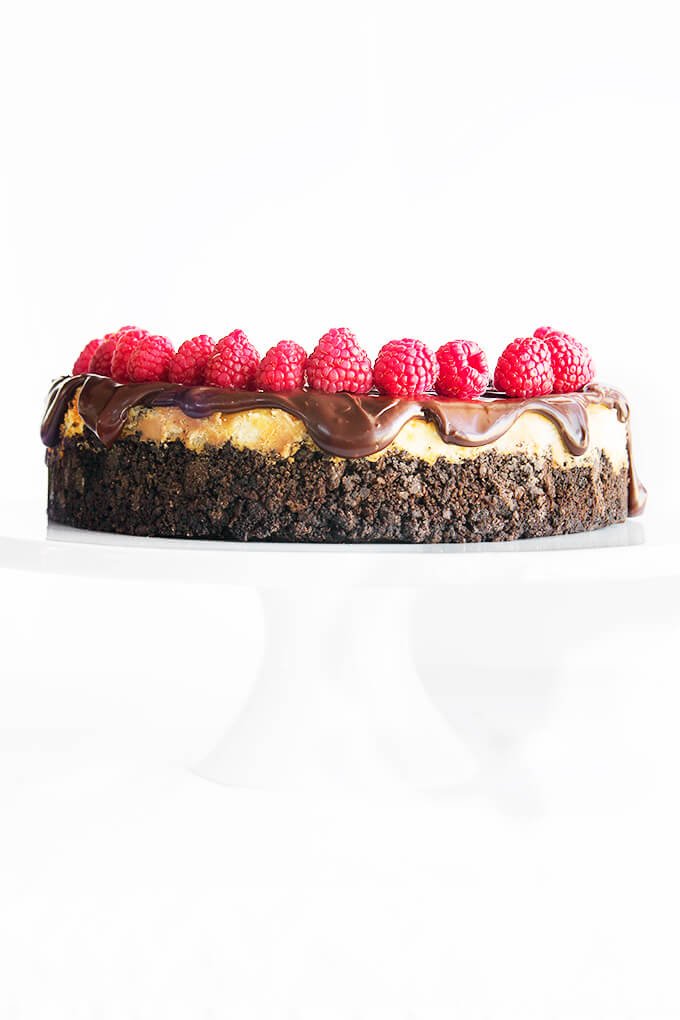 Chocolate Ganache Cheesecake – Amy in the Kitchen