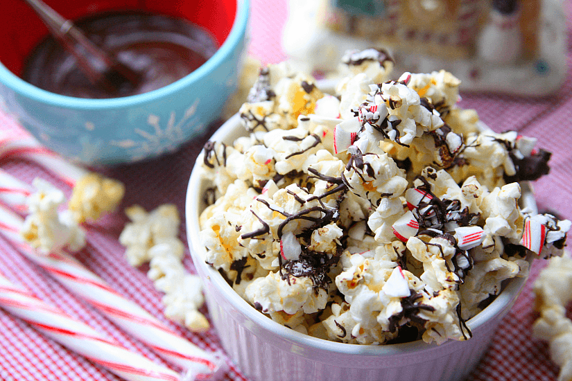 Chocolate Peppermint Popcorn – Amy in the Kitchen