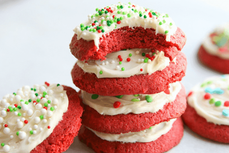 Red Velvet Sugar Cookies {GF] – Amy in the Kitchen