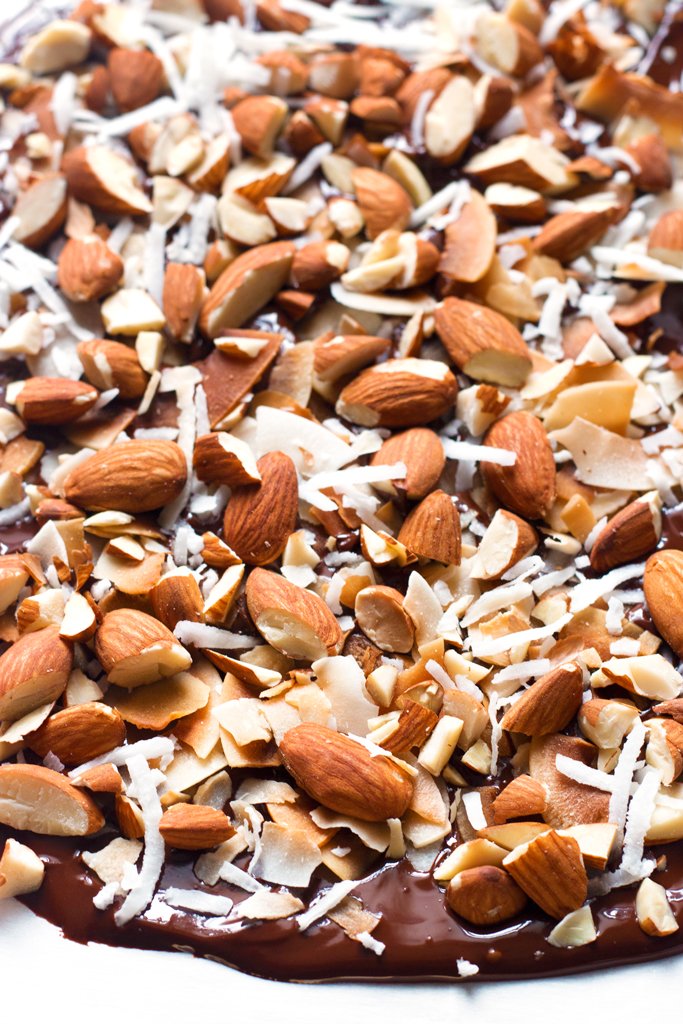 Almond Joy Bark – Dairy-Free and Gluten-Free – Grain Changer