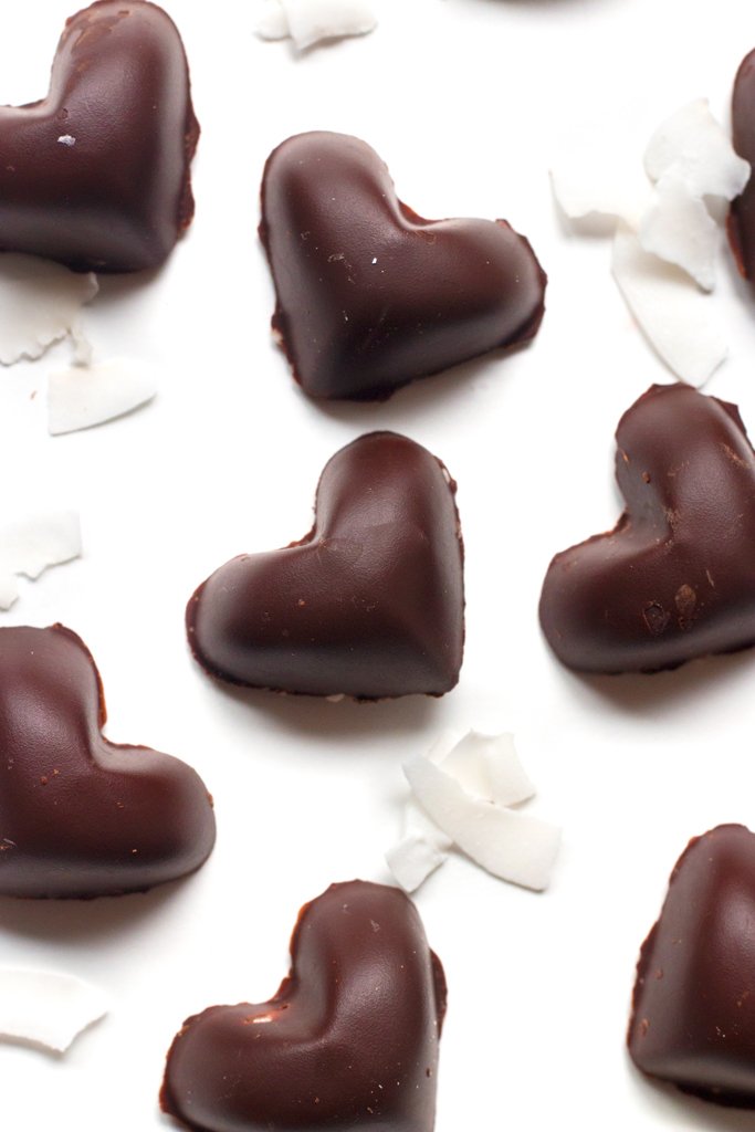 Dairy-Free Dark Chocolate Coconut Truffles – Grain Changer