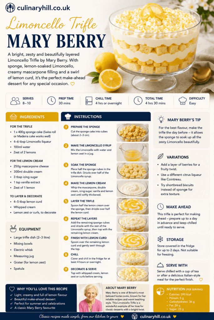 limoncello trifle mary berry