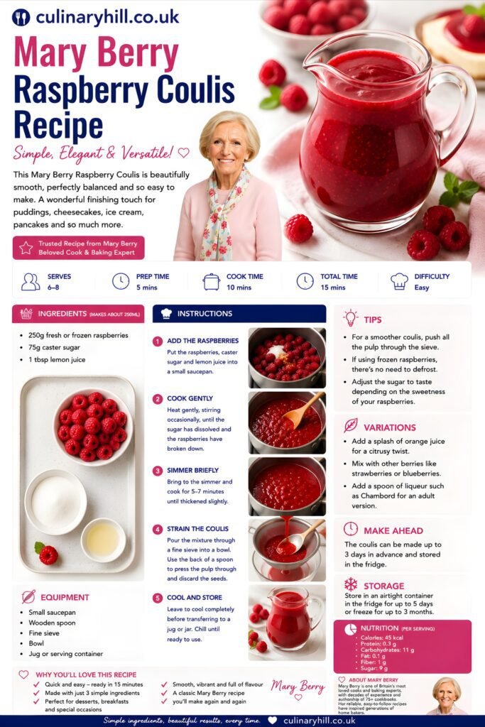mary berry raspberry coulis recipe