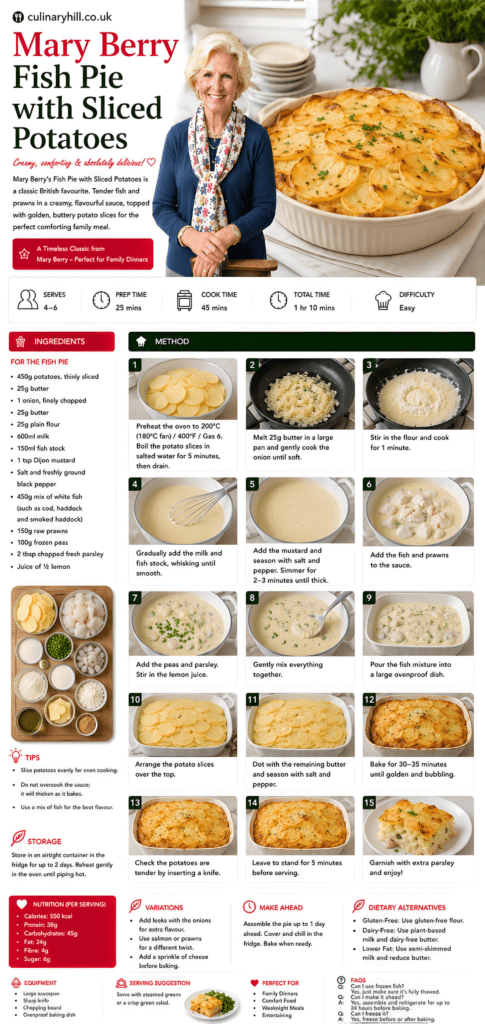 mary berry fish pie with sliced potatoes