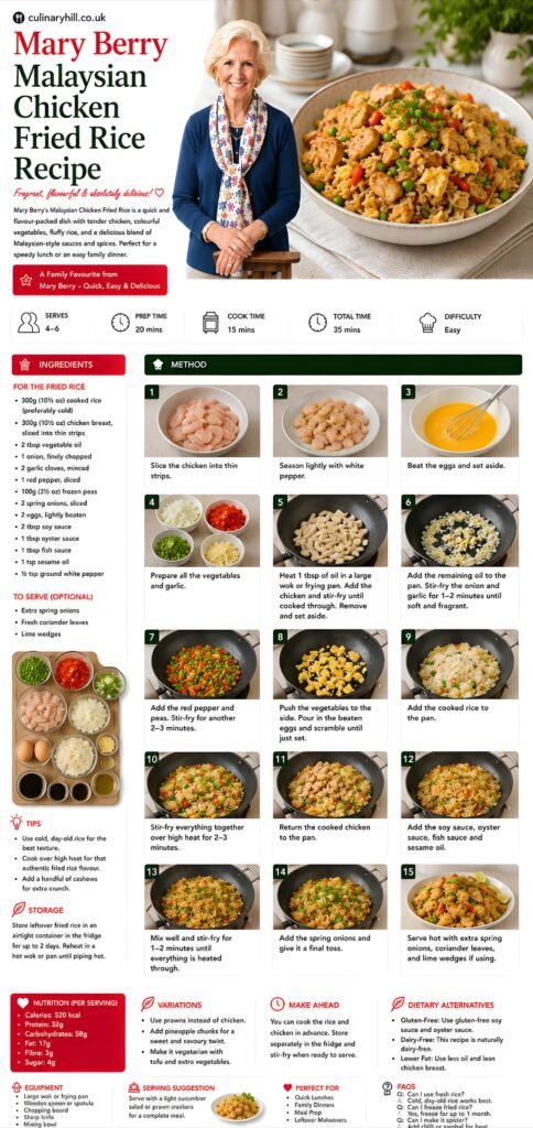 mary berry malaysian chicken fried rice recipe