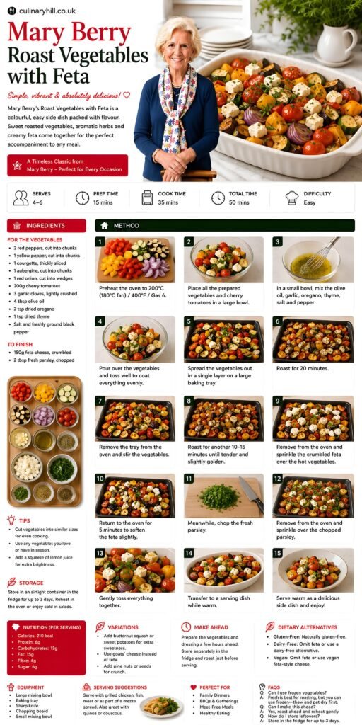 mary berry roast vegetables feta