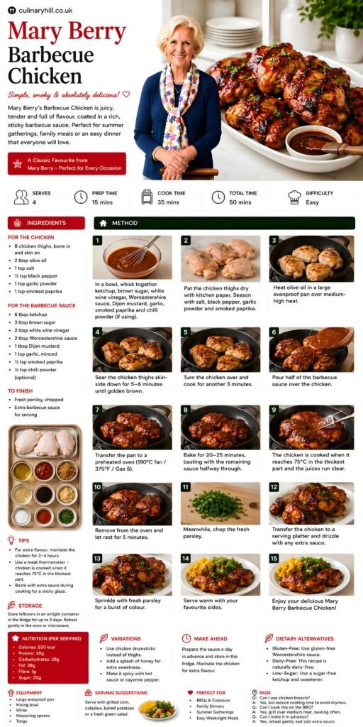 mary berry barbecue chicken