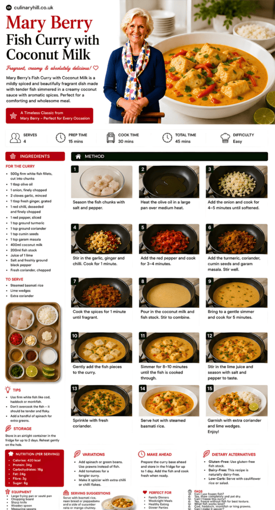 mary berry fish curry with coconut milk