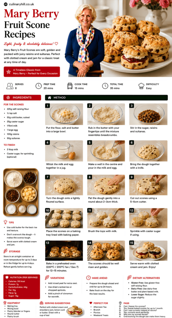 fruit scone recipes mary berry