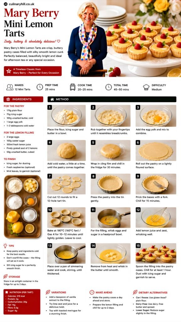 mary berry mini lemon tarts