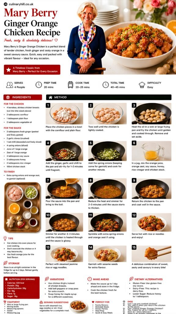 mary berry ginger orange chicken