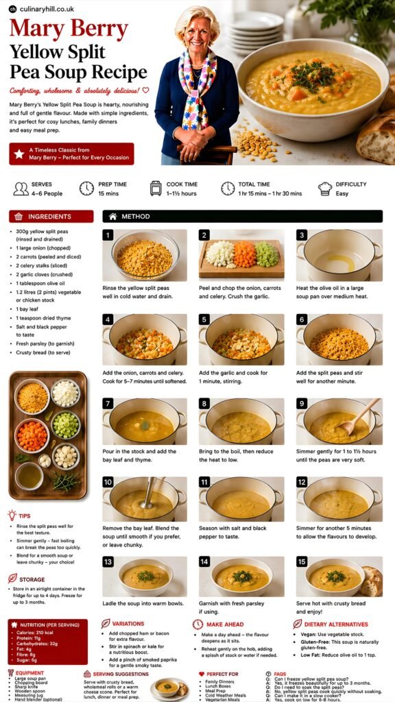 mary berry yellow split pea soup