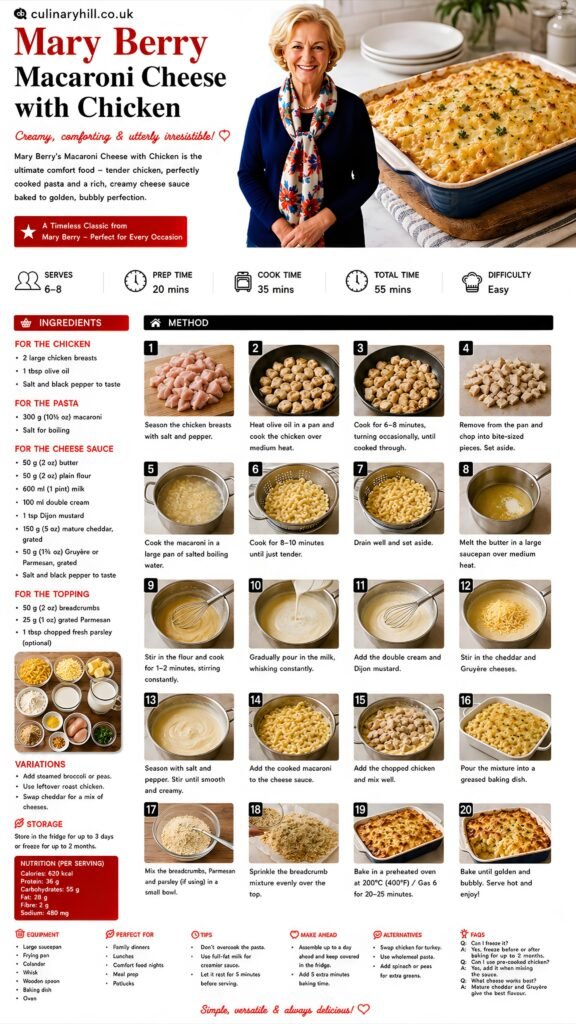 mary berry macaroni cheese with chicken