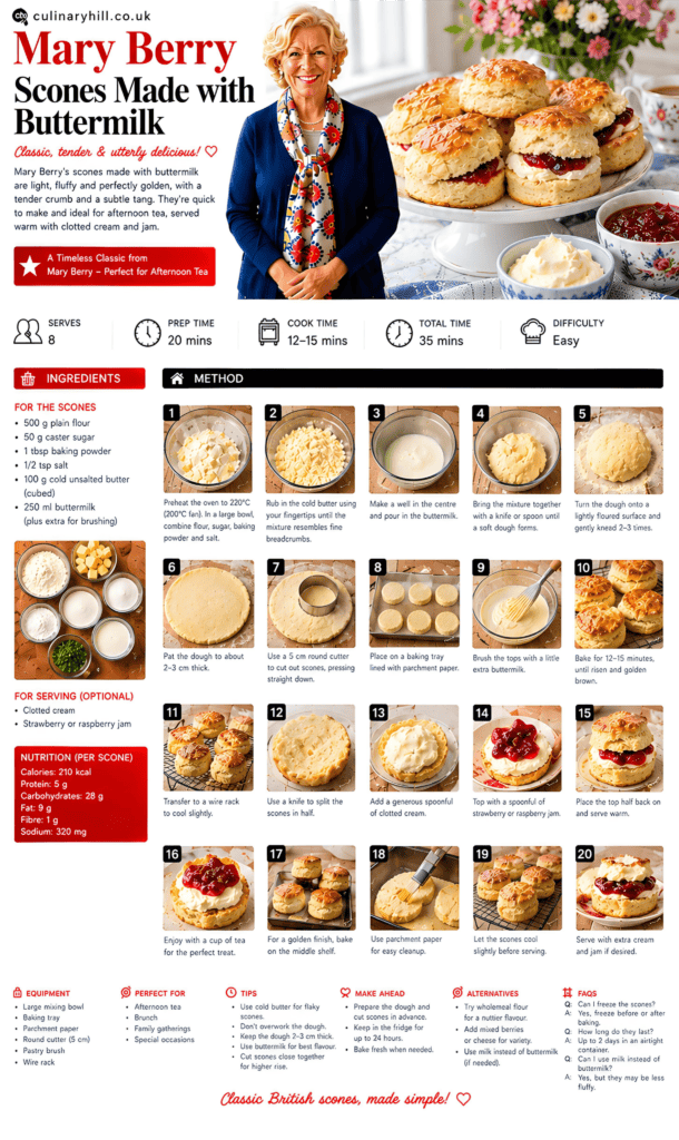 mary berry scones made with buttermilk