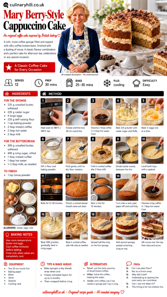 appuccino cake recipe mary berry